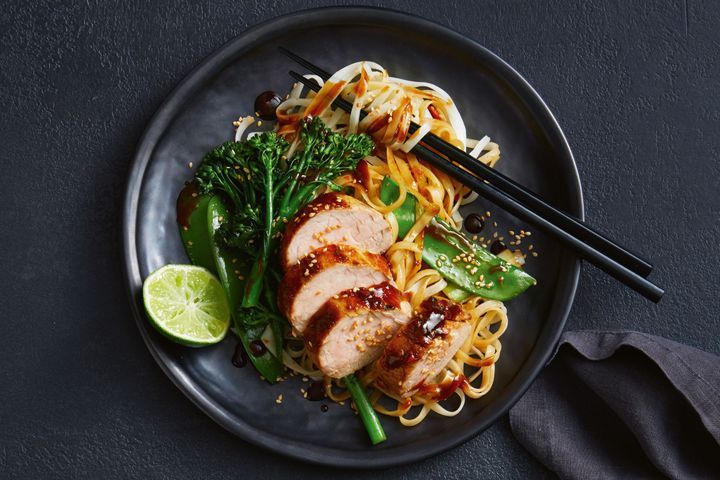 healthy-pork-stir-fry-with-rice-noodles-and-broccolini-153569-2