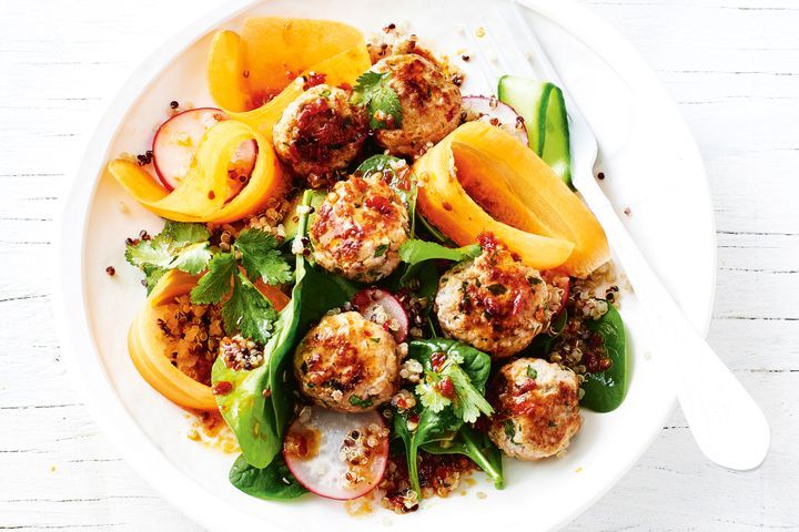 spicy-pork-meatballs-with-carrot-coriander-salad-119233-1