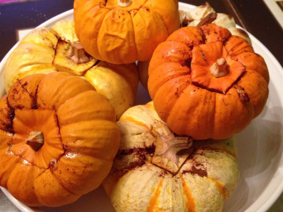 Baked Mini Pumpkins Recipe