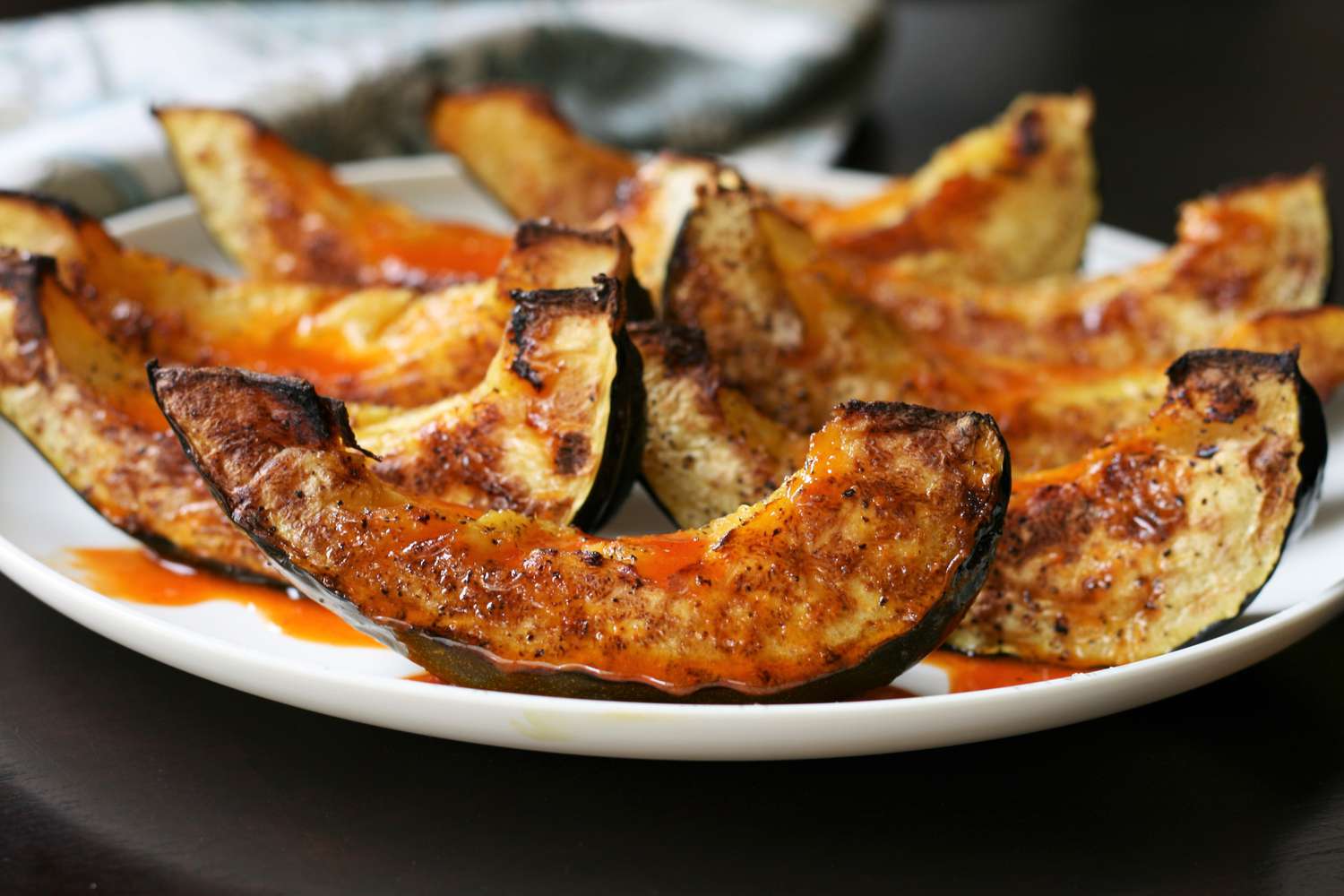 Roasted Acorn Squash with Sriracha Butter Recipe