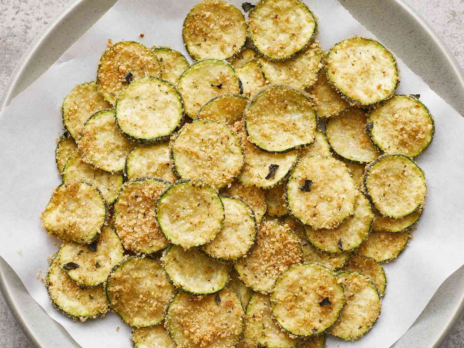 Baked Zucchini Chips Recipe