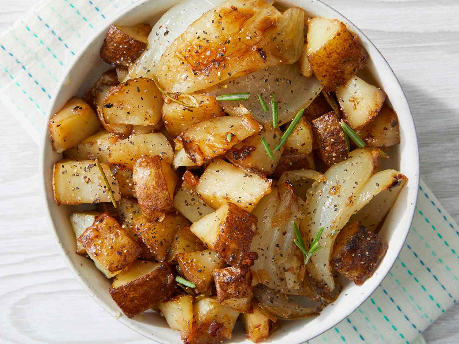 Roasted Potatoes and Onions - Easy and Delicious Recipe