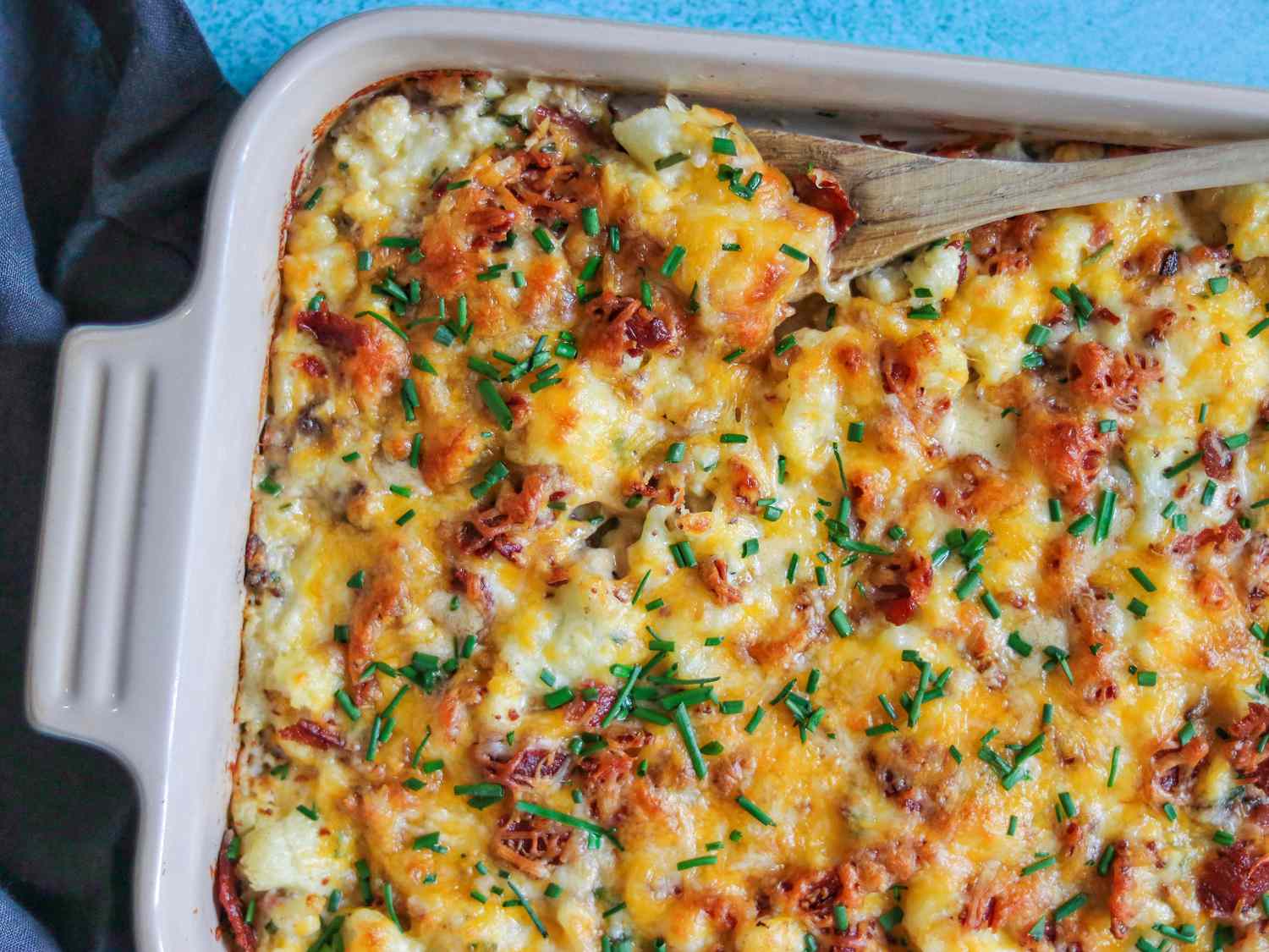 Loaded Cauliflower Casserole Recipe