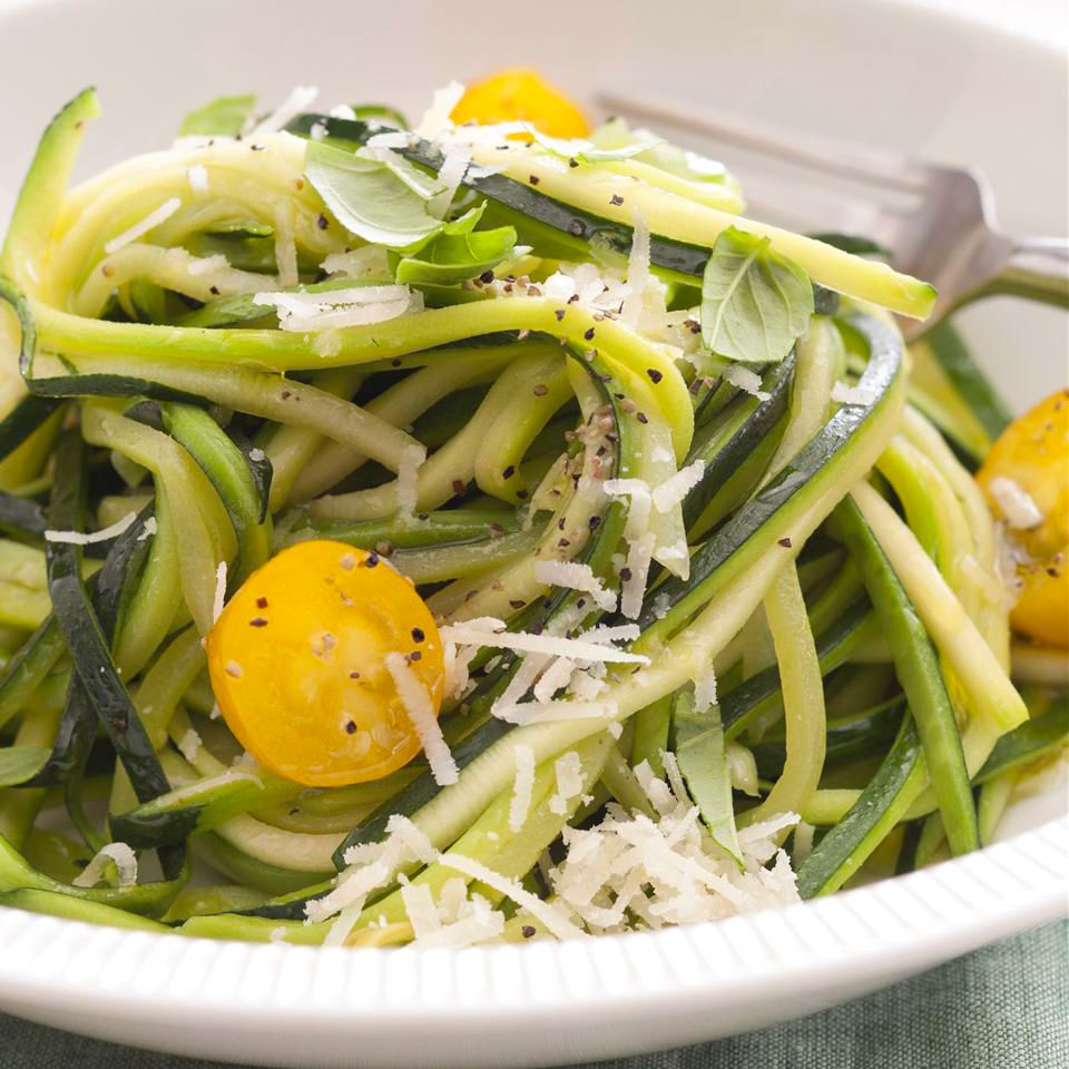 Low-Carb Zucchini Pasta