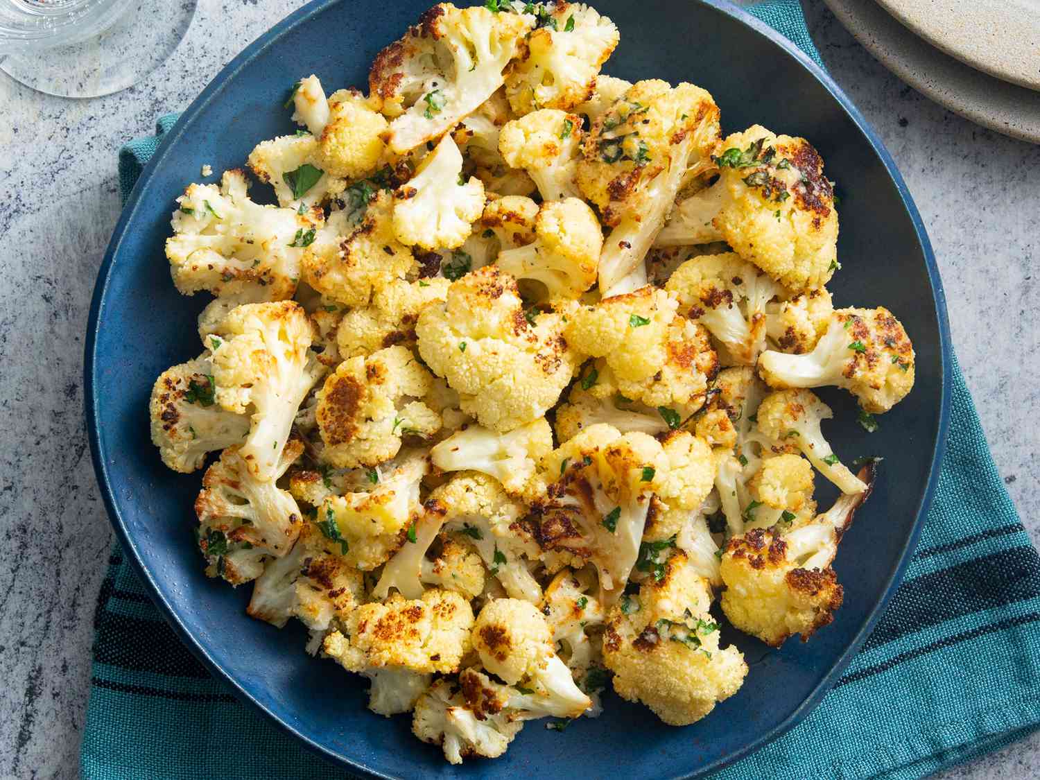 Roasted Garlic Cauliflower Recipe