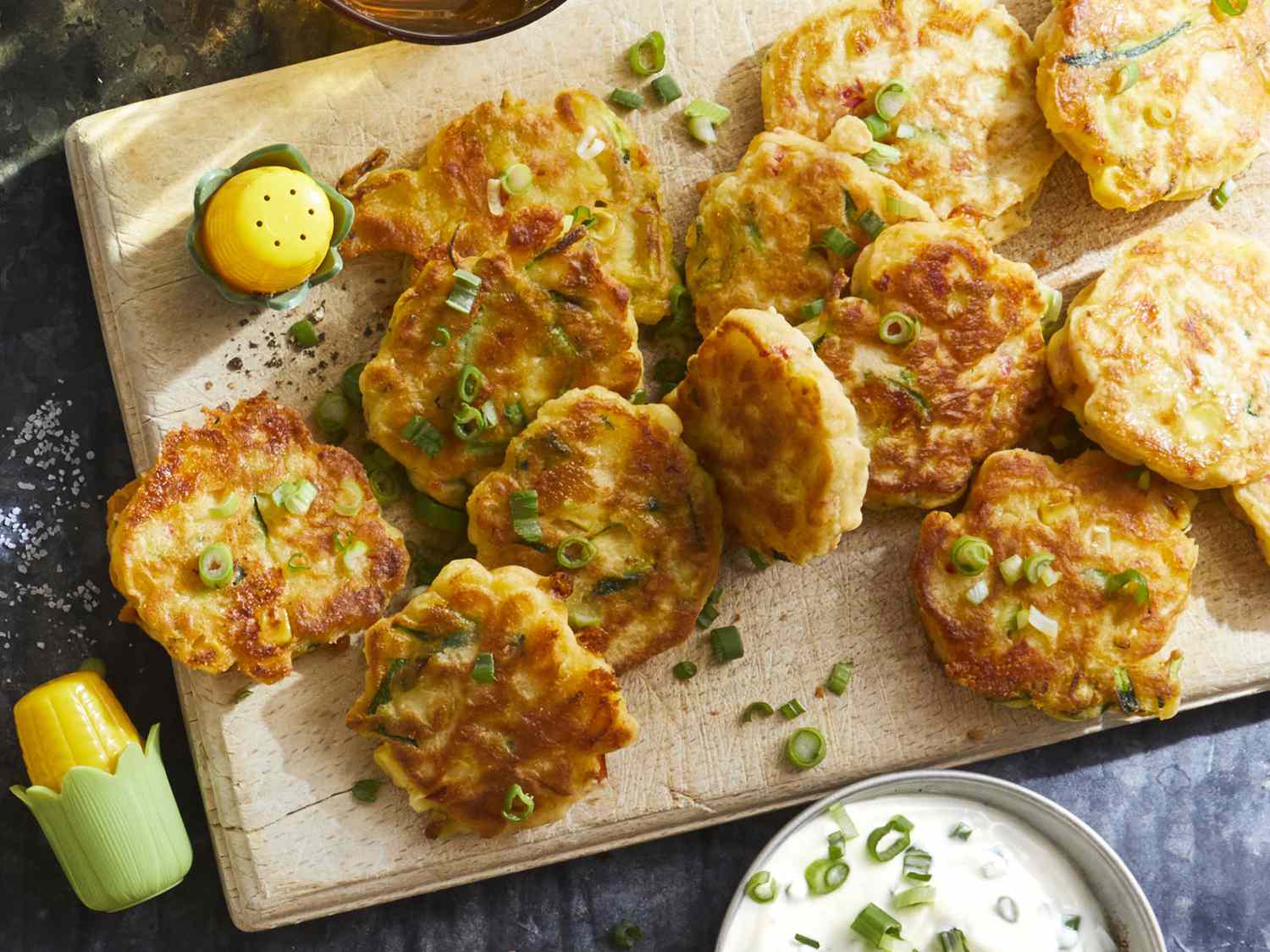 Zucchini Corn Fritters Recipe