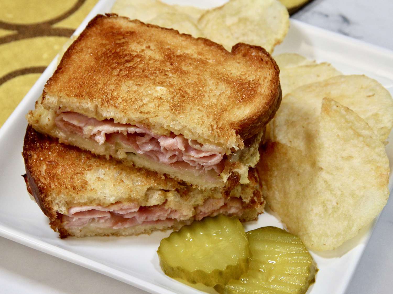 Air Fryer Grilled Ham and Cheese Recipe