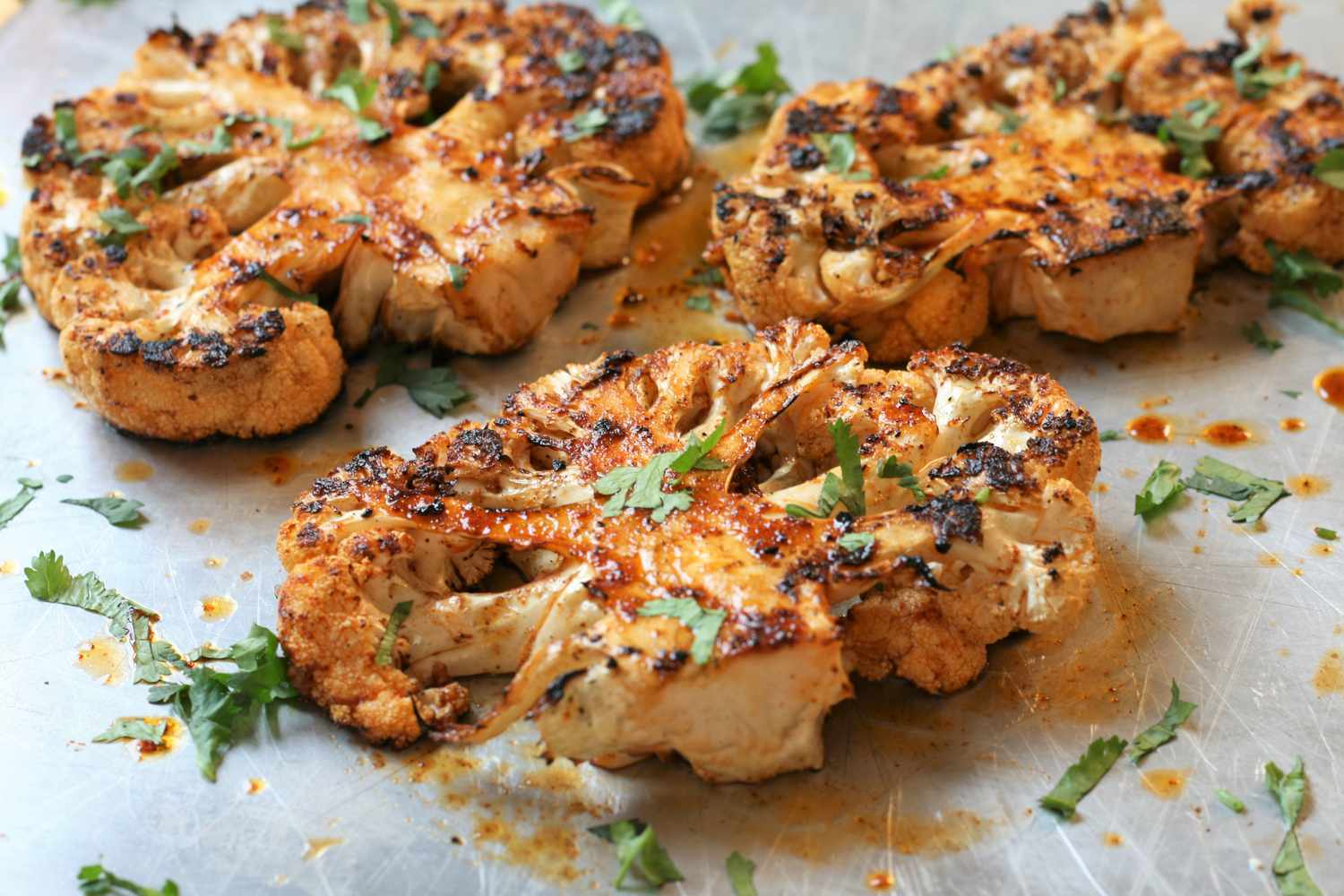 Grilled Cauliflower Steaks Recipe