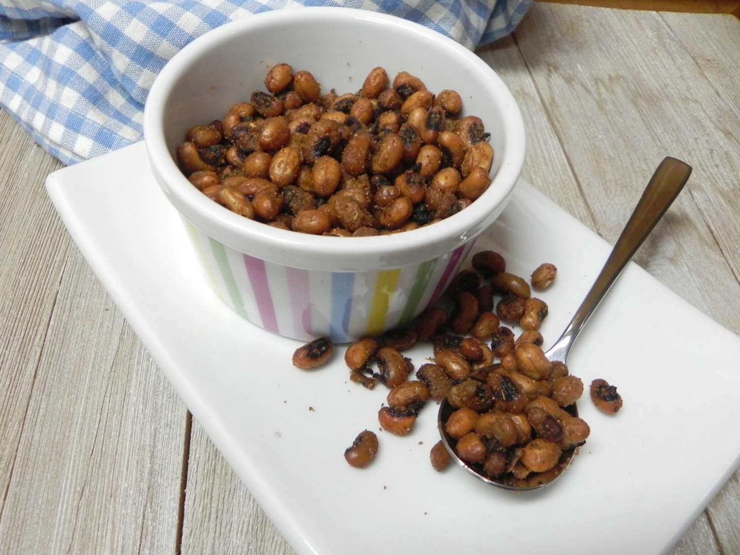 Air Fryer Crispy Cajun Black-Eyed Peas Recipe