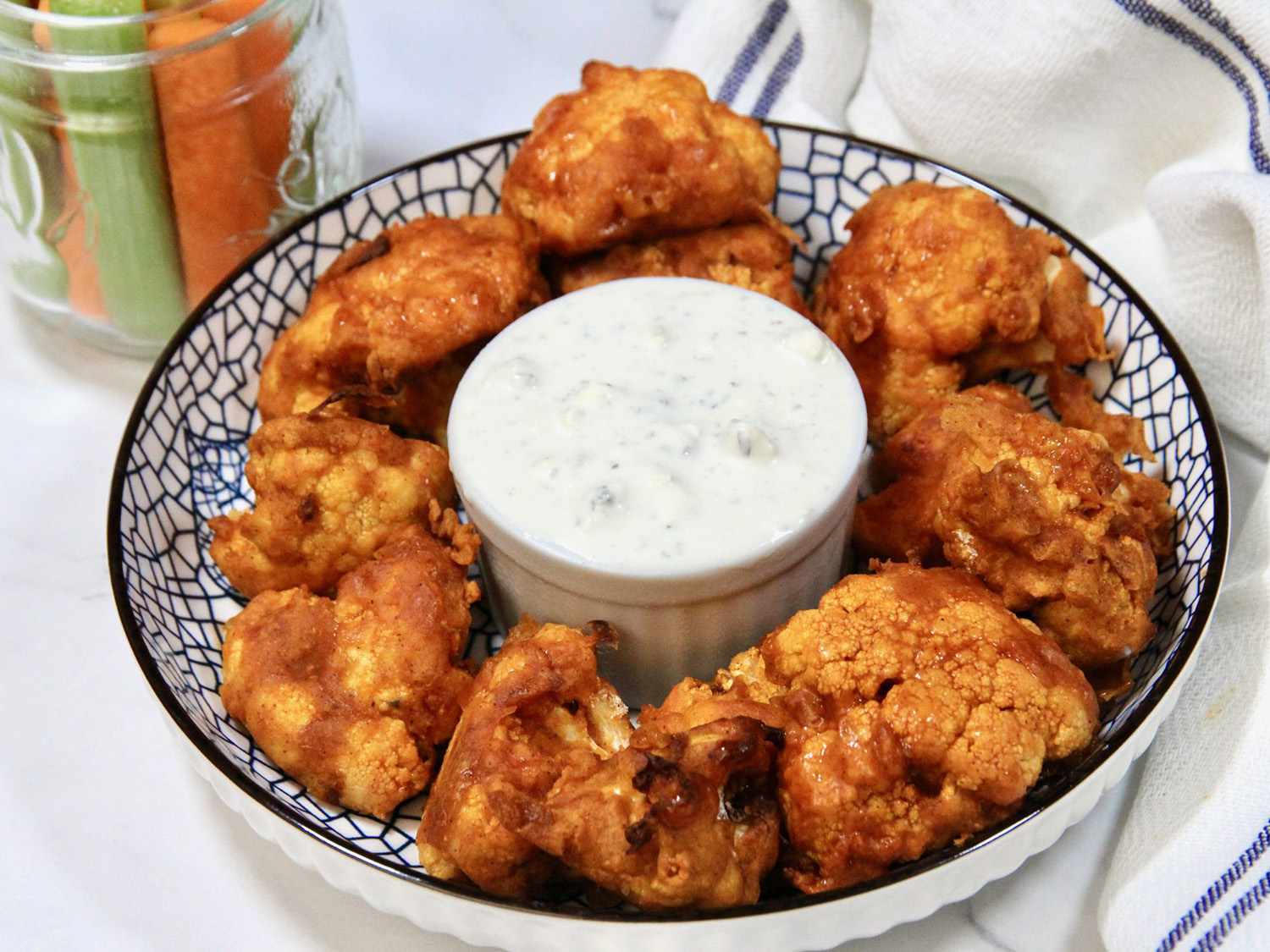 Air Fryer Buffalo Cauliflower Recipe