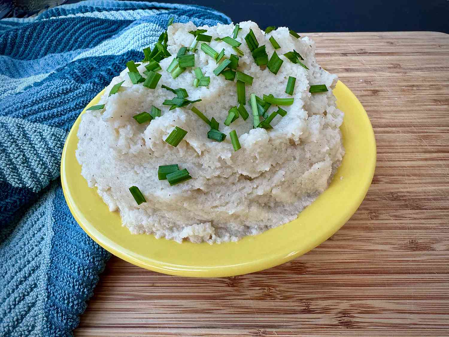 Garlic Mashed Cauliflower Recipe