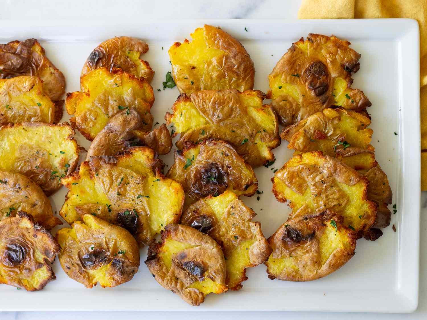 Air Fryer Smashed Potatoes Recipe