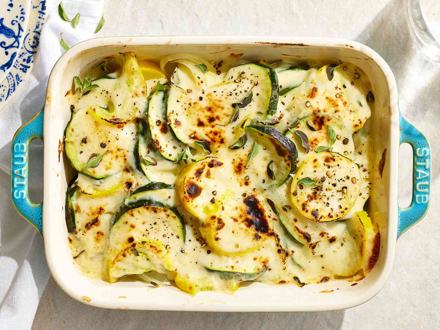 Squash Gratin with Mornay Sauce Recipe