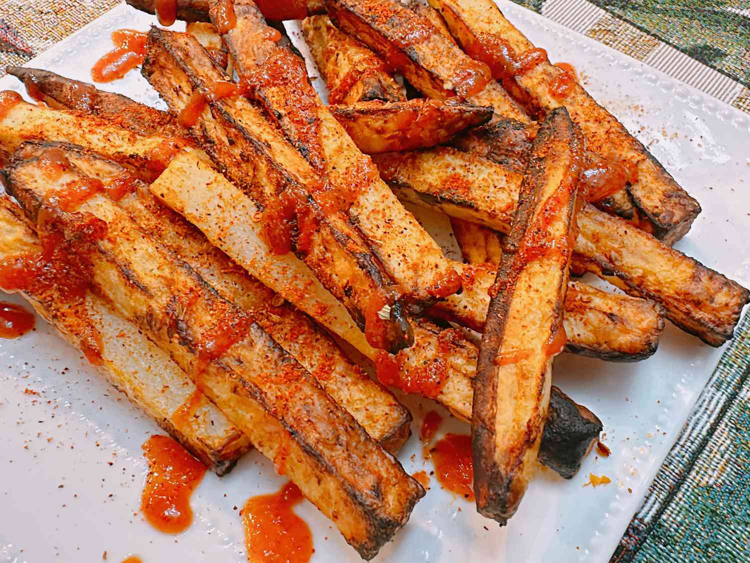 Air Fryer Sriracha Fries Recipe