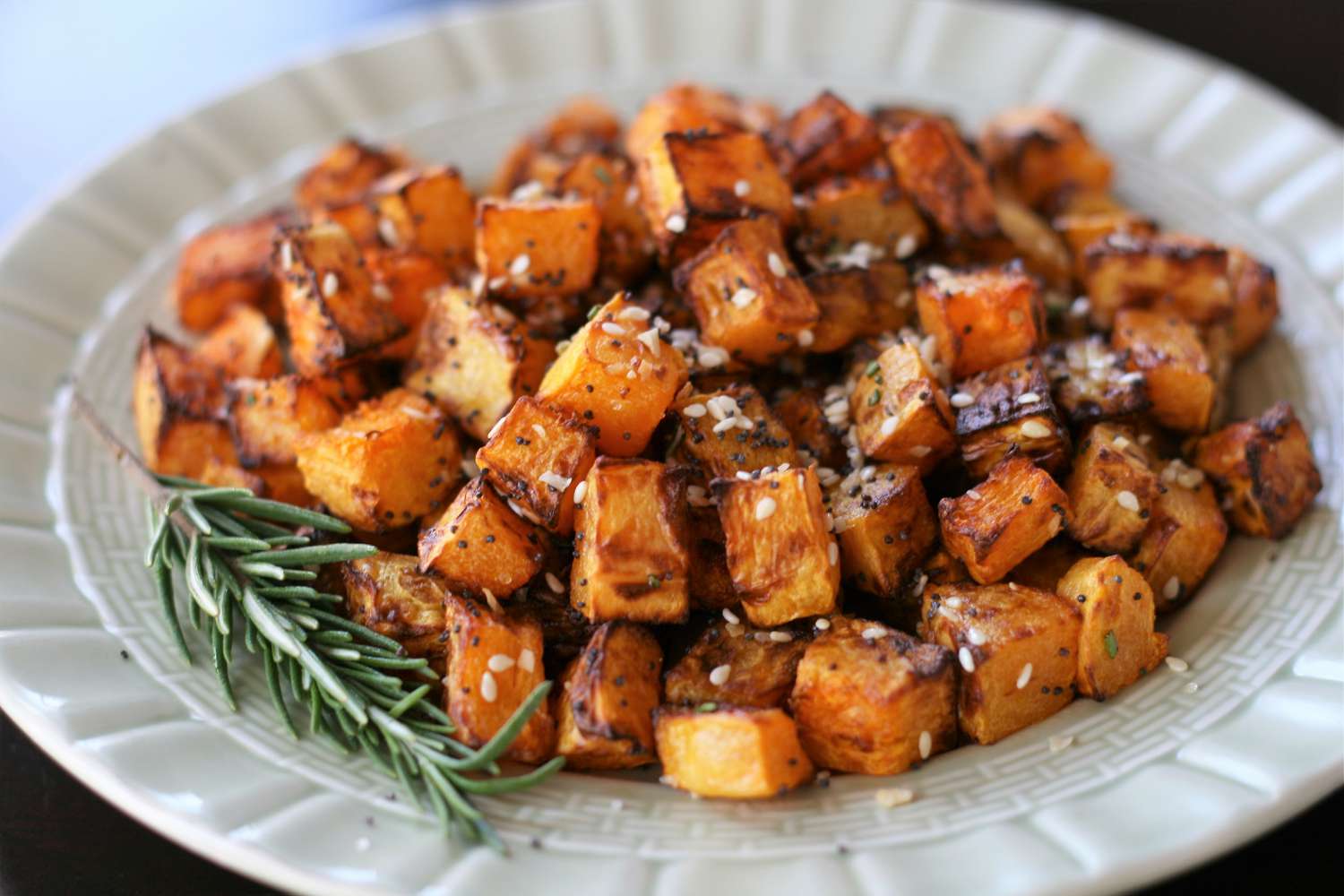 Air Fryer Butternut Squash Home Fries Recipe