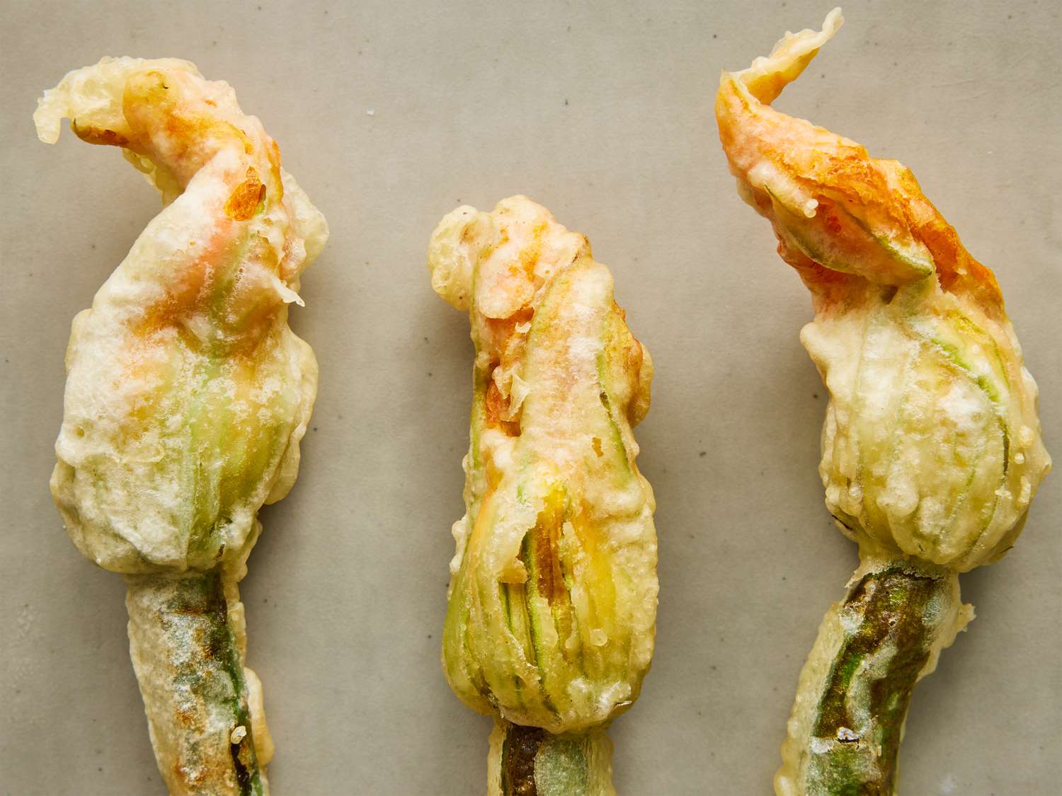 Fried Stuffed Squash Blossoms Recipe