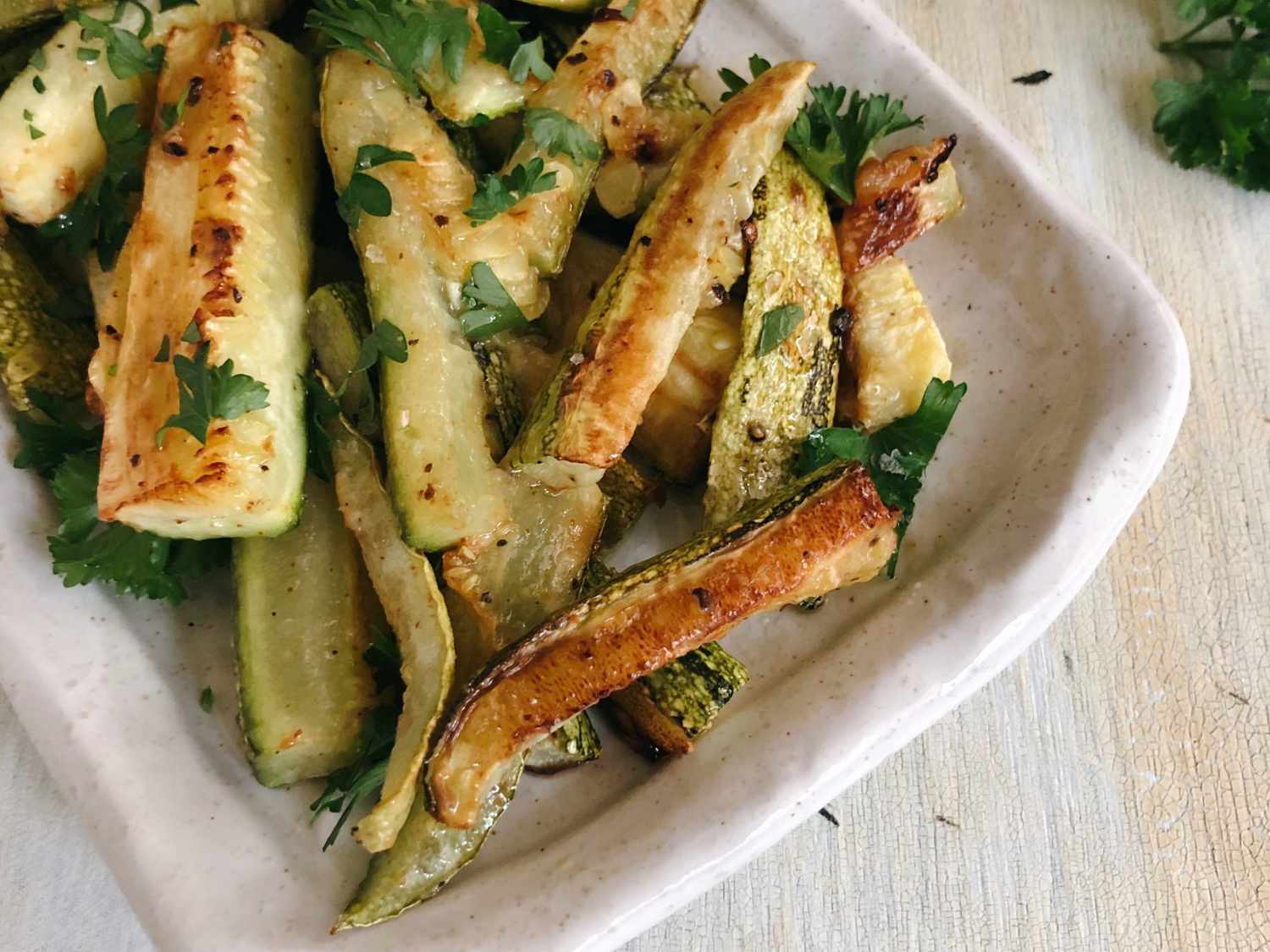 Roasted Zucchini Recipe