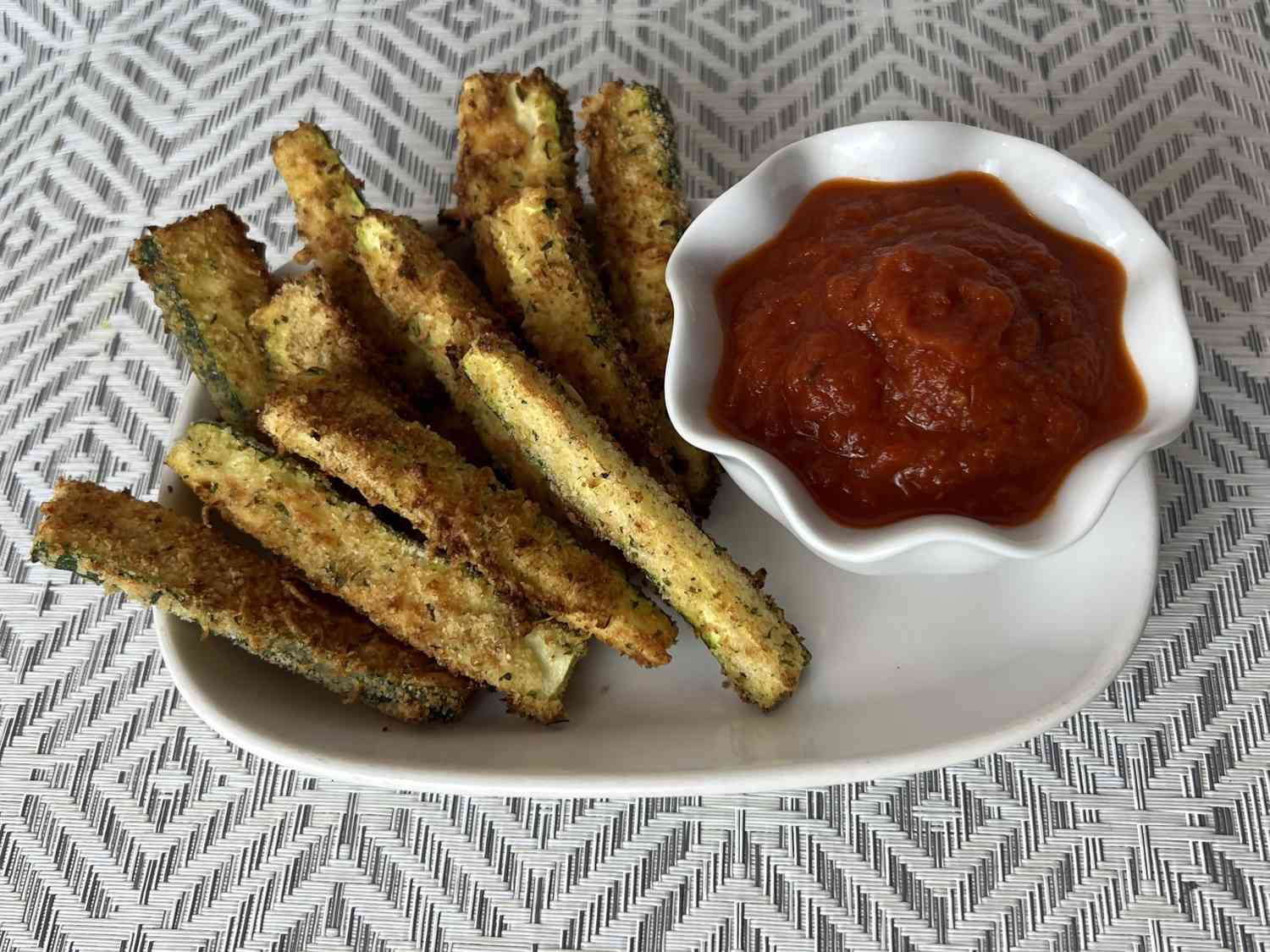 The Secret to These Crispy Zucchini Fries? Your Air Fryer