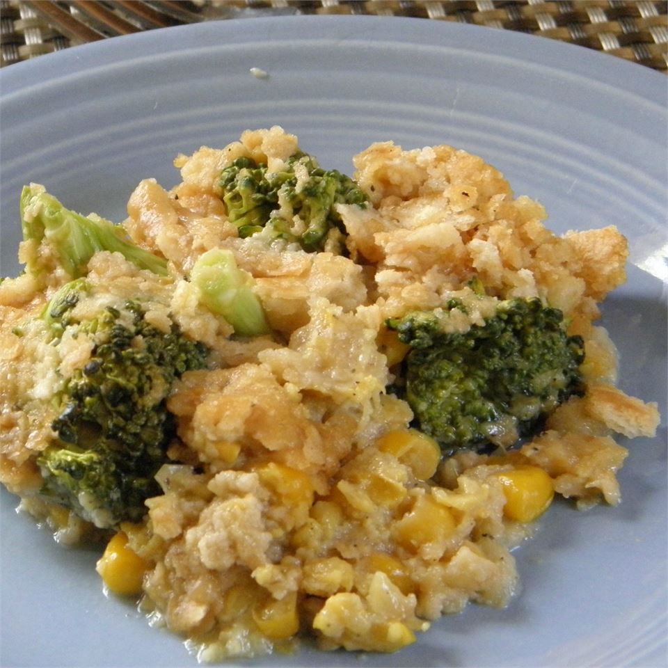 Broccoli-Corn Casserole Recipe