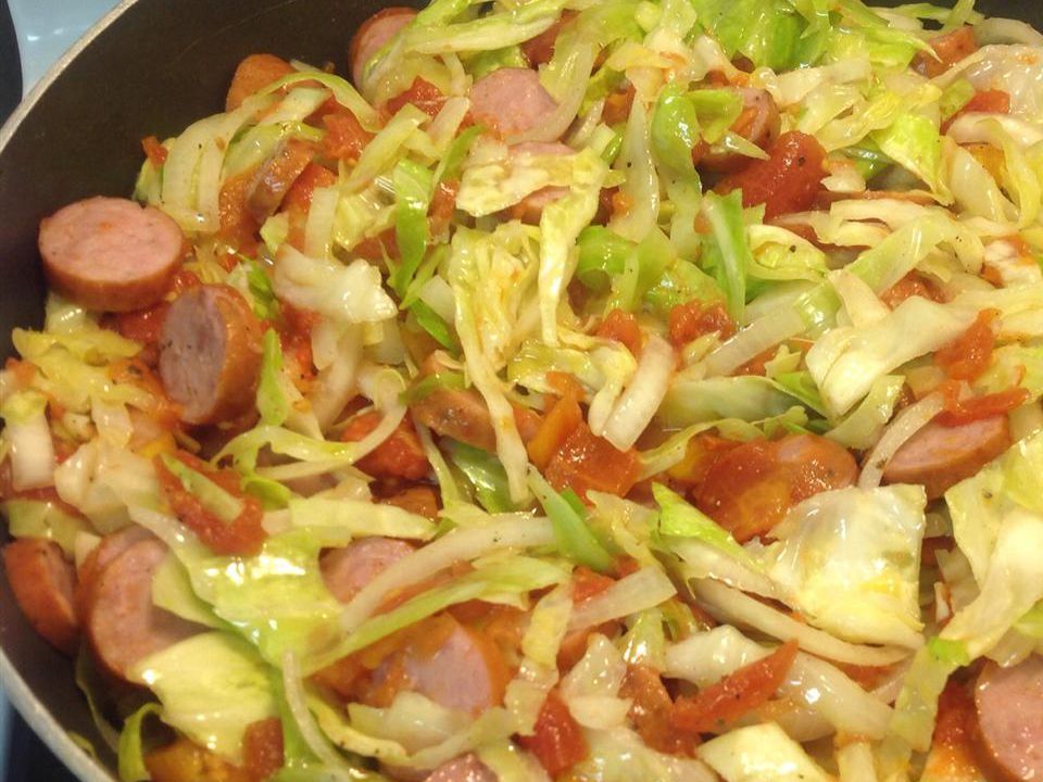 Fried Cabbage and Bacon Recipe