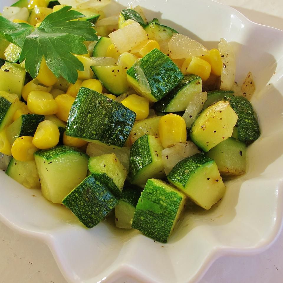 Fresh Corn and Zucchini Sauté Recipe