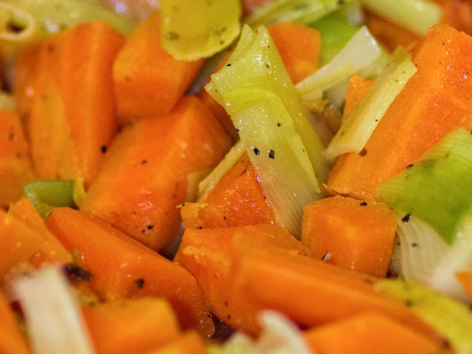 Sauteed Carrots and Leeks Recipe