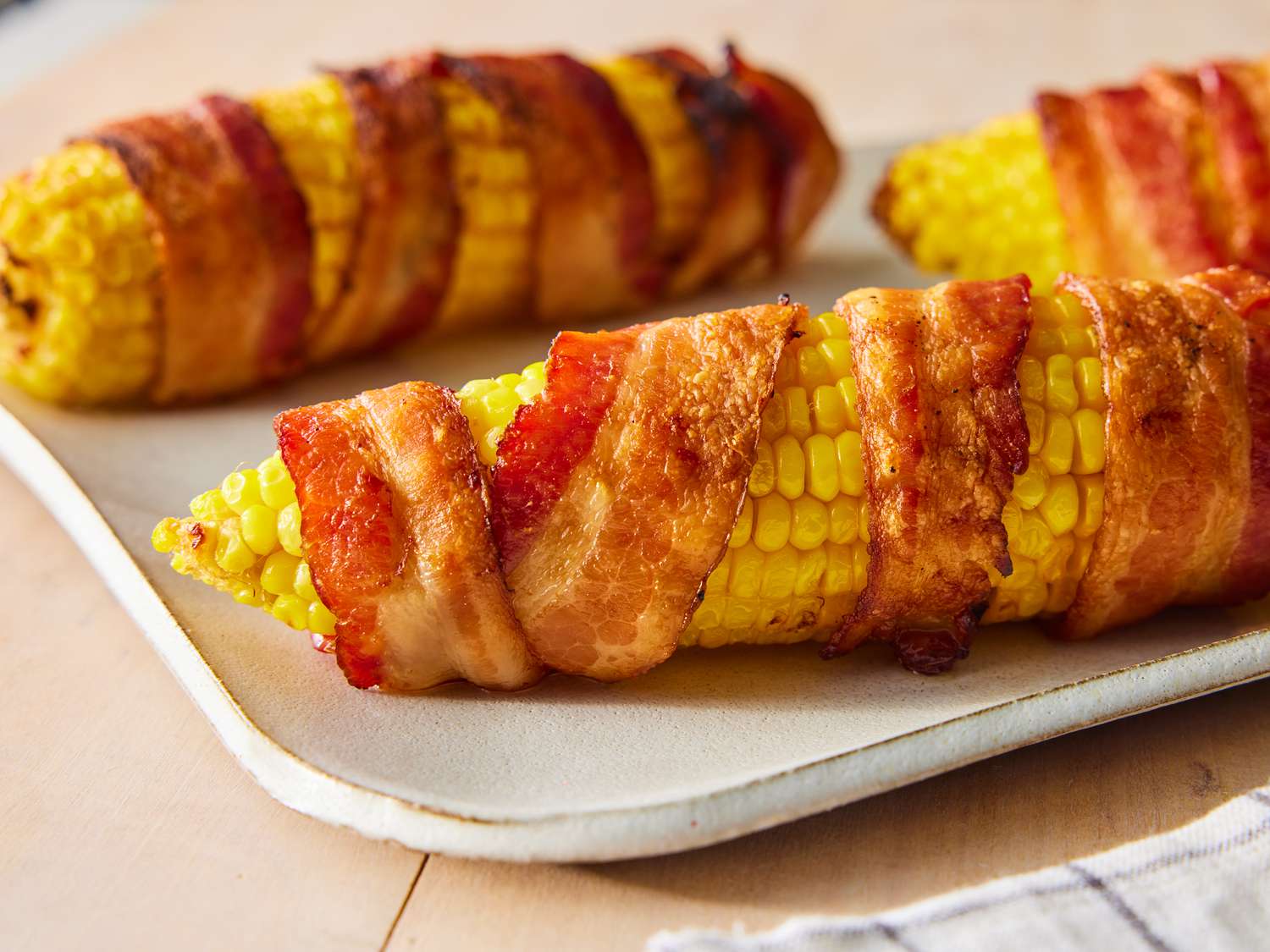 Grilled Bacon-Wrapped Corn on the Cob Recipe