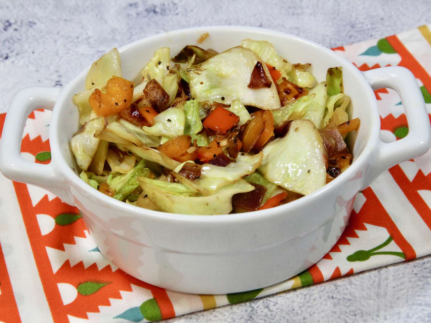 Sauteed Cabbage and Peppers Recipe