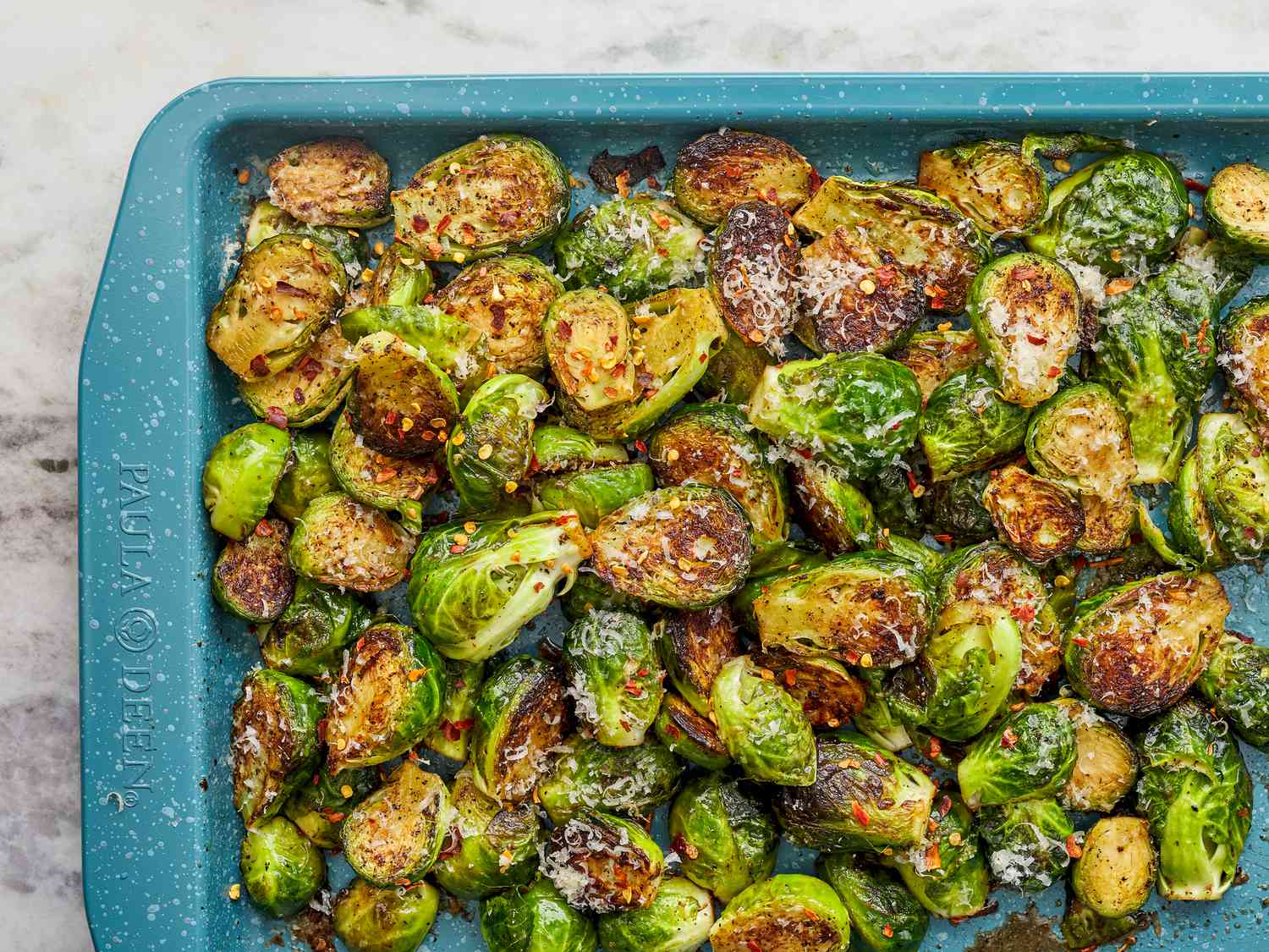 Roasted Brussels Sprouts with Parmesan Recipe