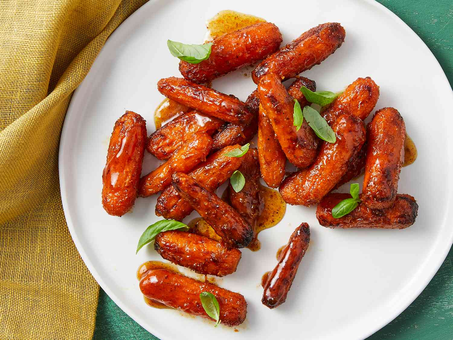 Air Fryer Sweet and Spicy Roasted Carrots Recipe