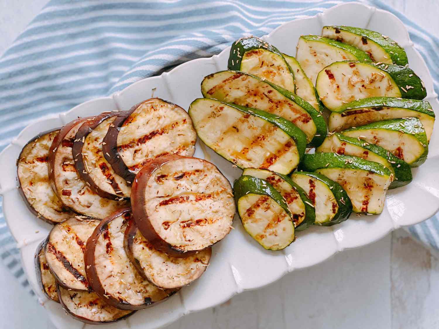 Grilled Eggplant and Zucchini Recipe