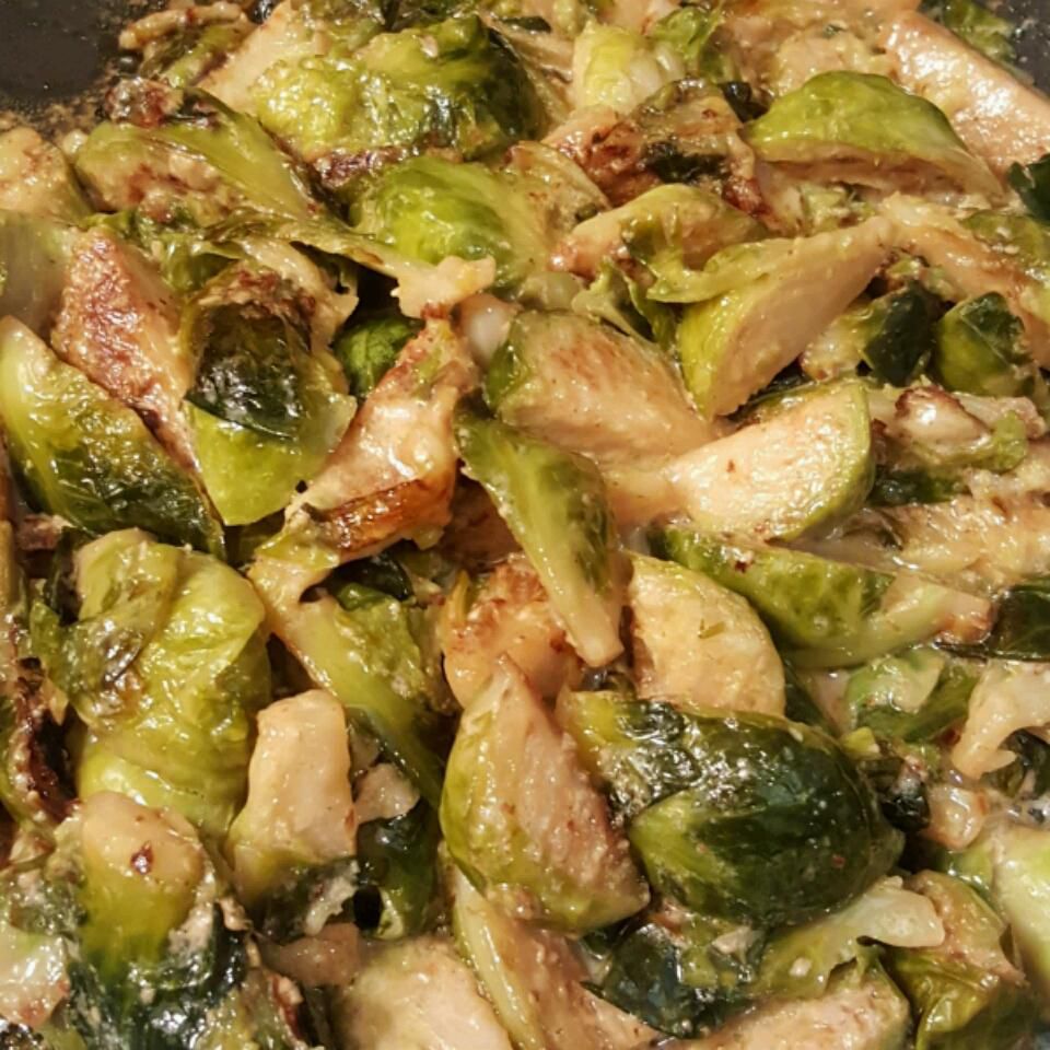 Cream-Braised Brussels Sprouts Recipe