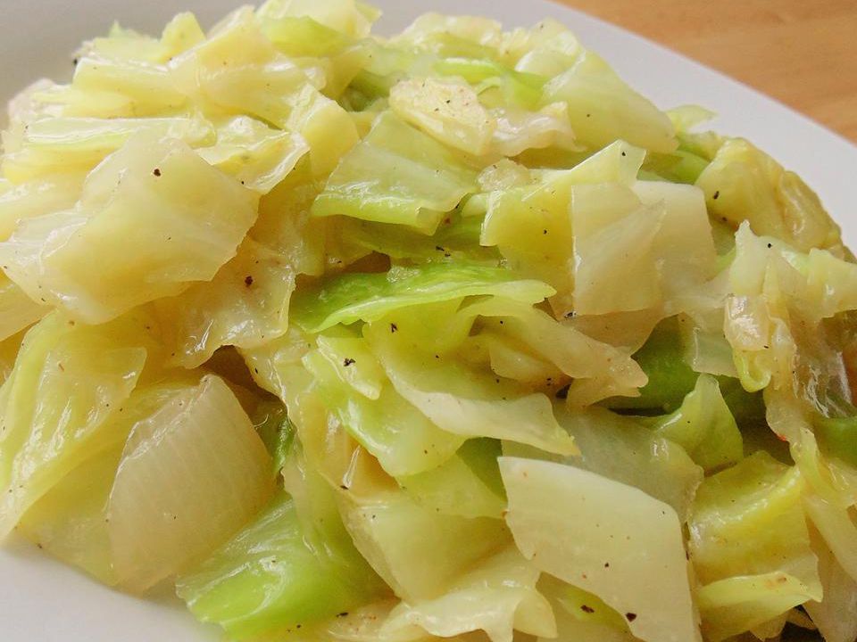 Buttered-Braised Cabbage Recipe