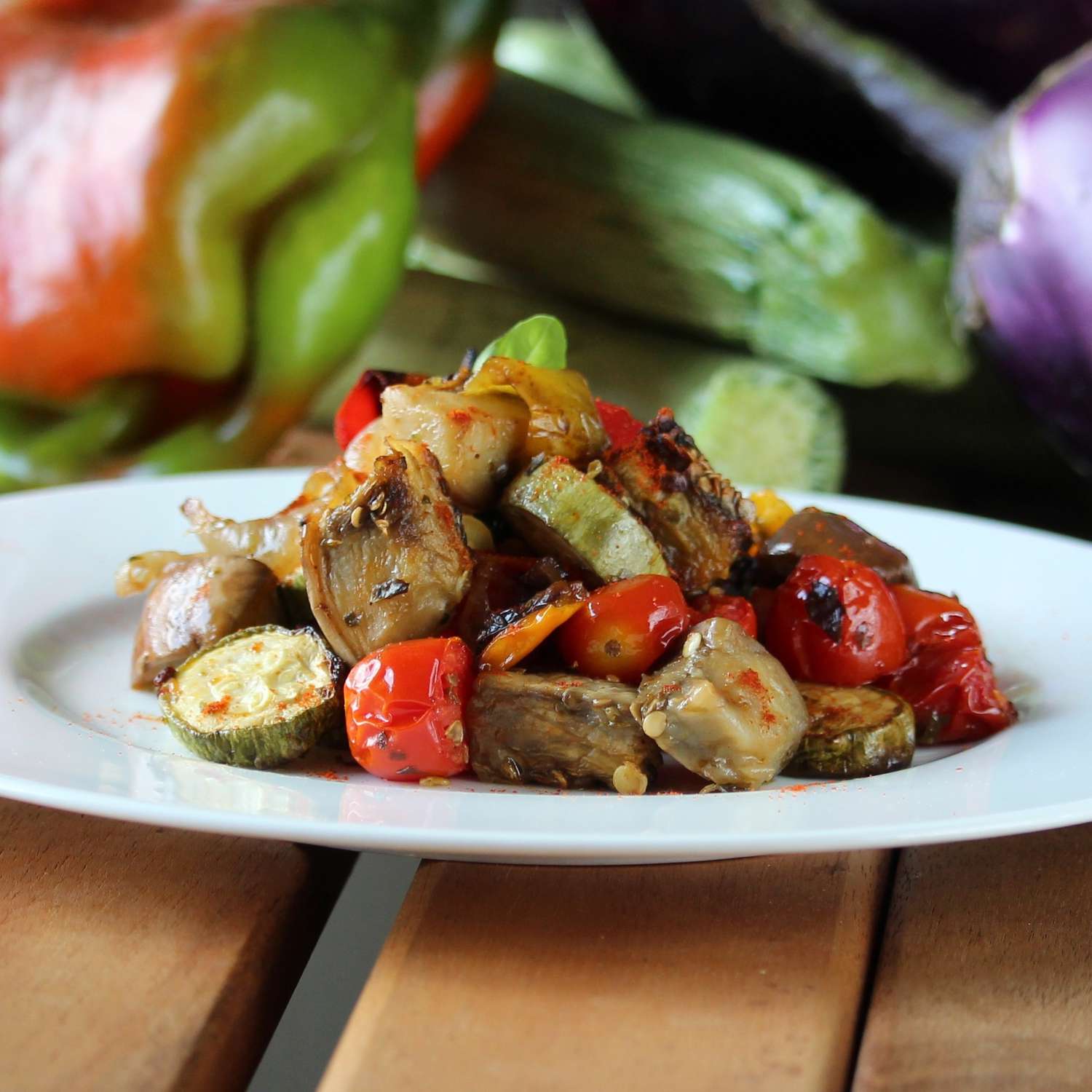 Air-Fried Ratatouille, Italian-Style Recipe