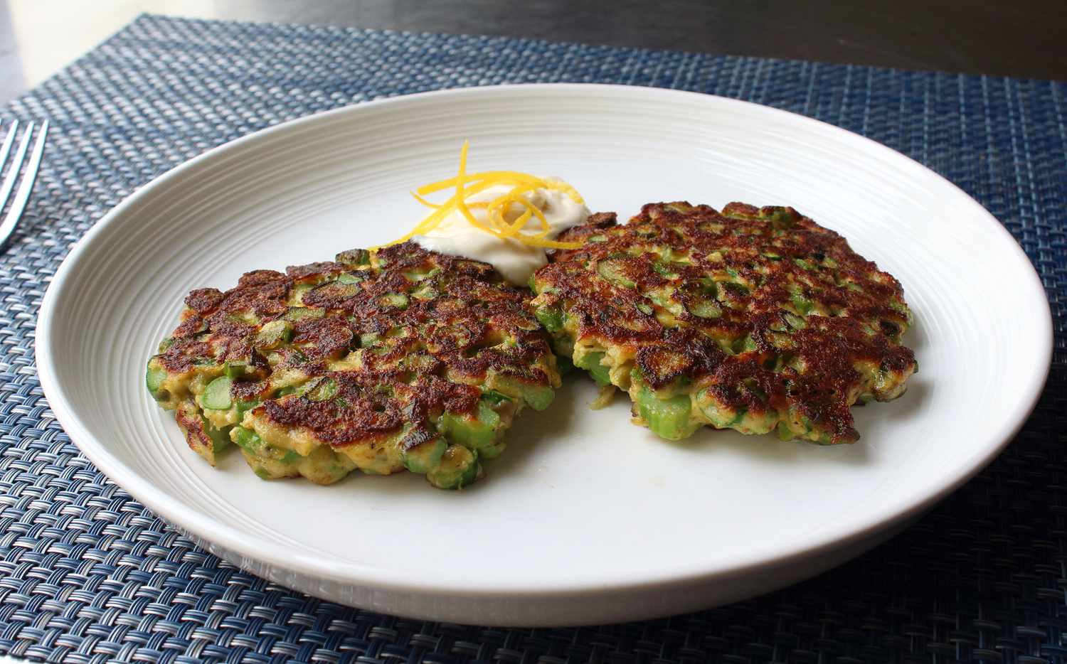 Fresh Asparagus Patties Recipe