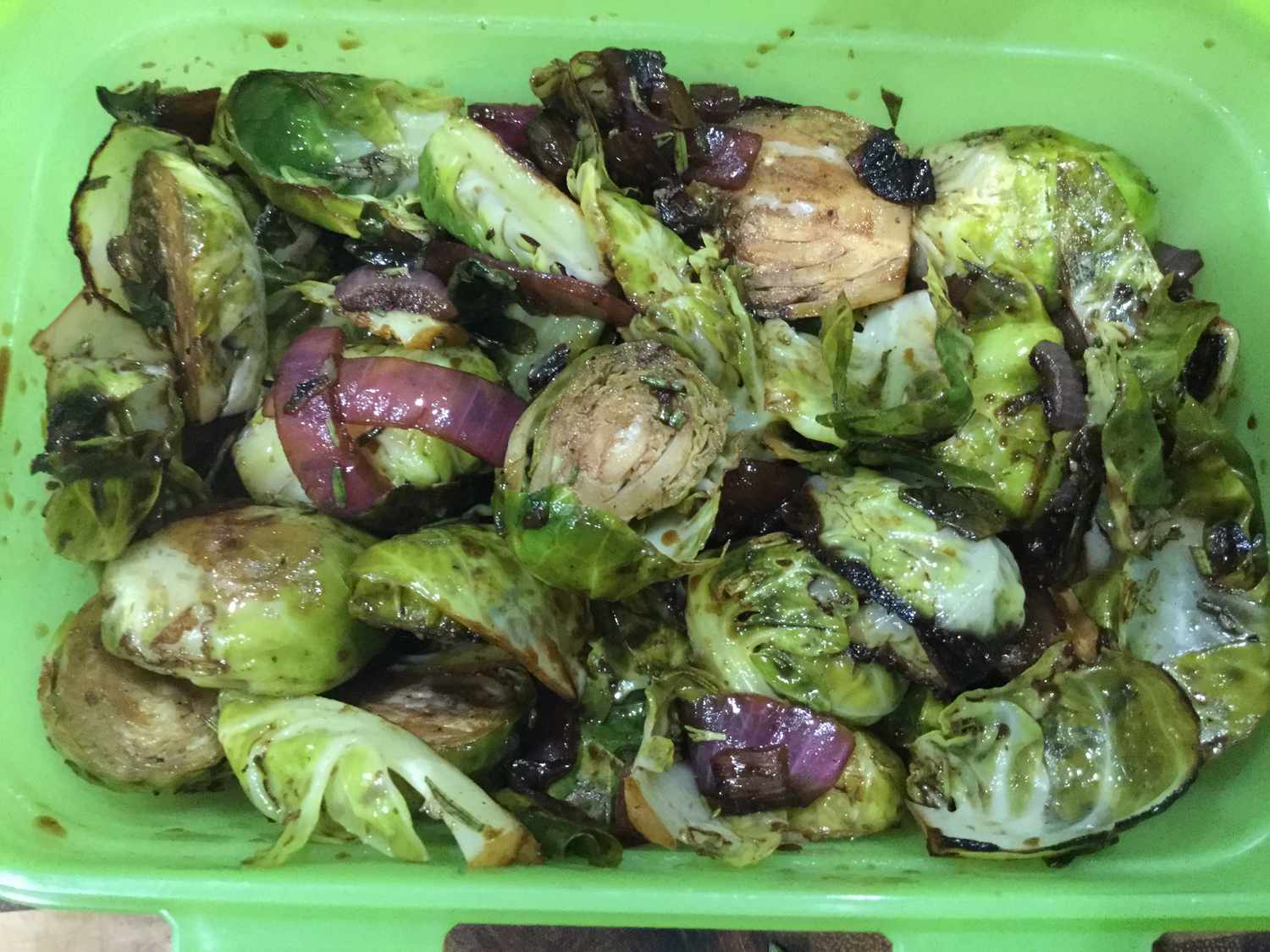 Balsamic-Glazed Brussels Sprouts Recipe