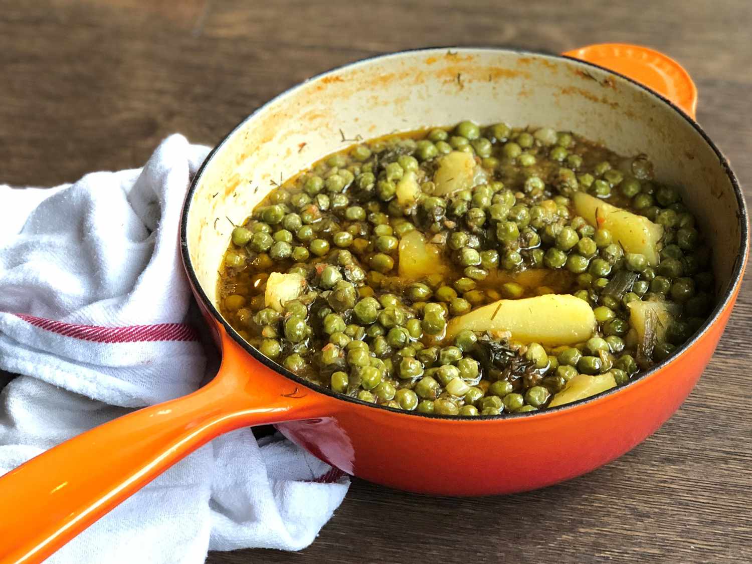 Arakas Latheros (Greek Peas with Tomato and Dill) Recipe