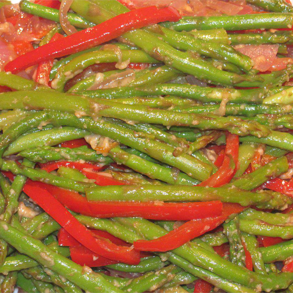 Asparagus and Red Pepper with Balsamic Vinegar Recipe