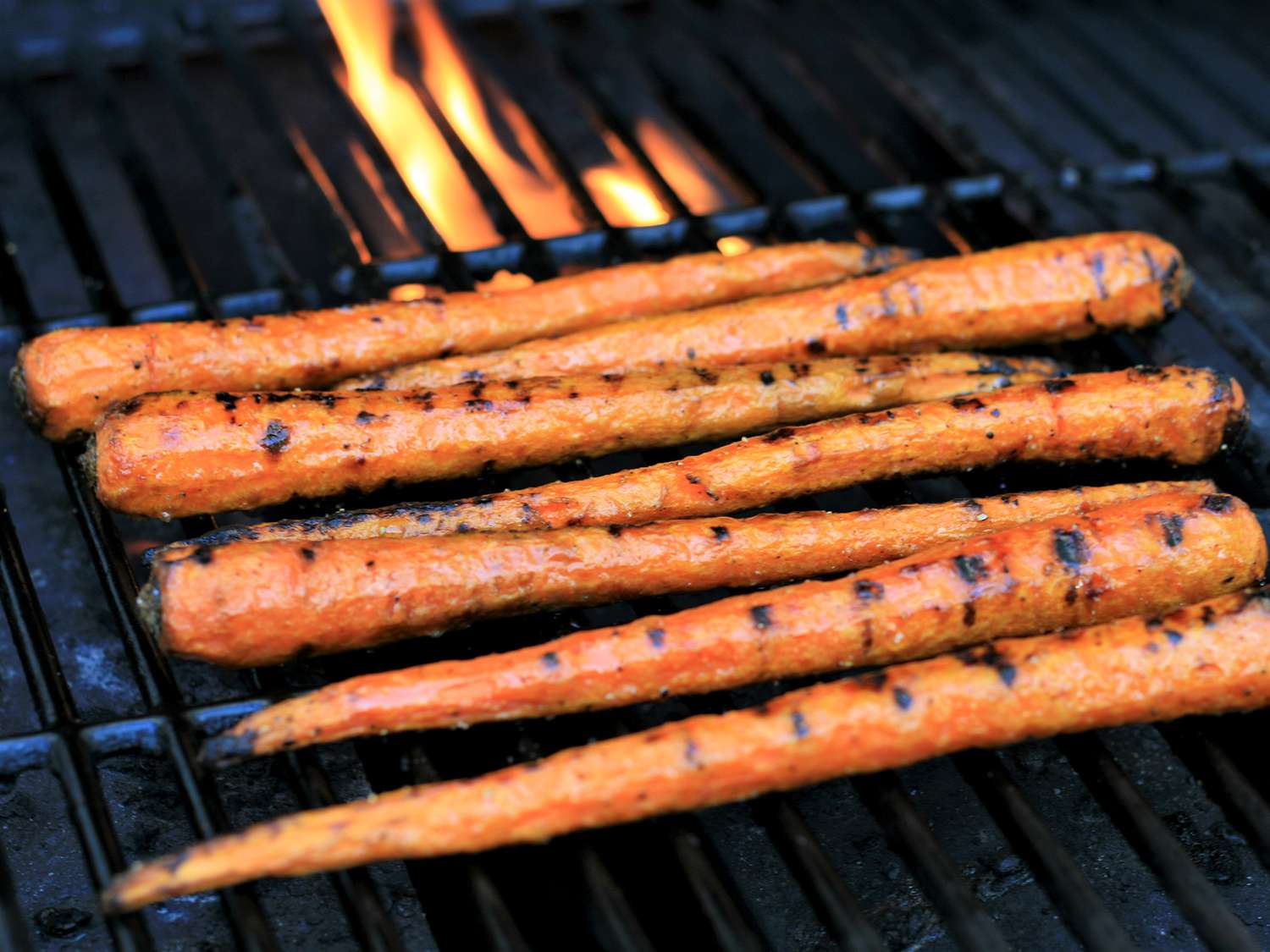 Maple-Glazed Grilled Carrots Recipe