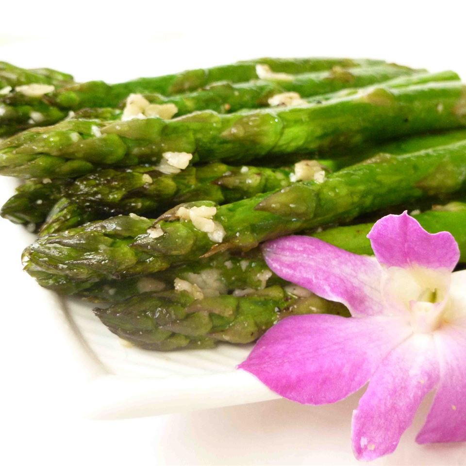 Asparagus with Parmesan Crust Recipe