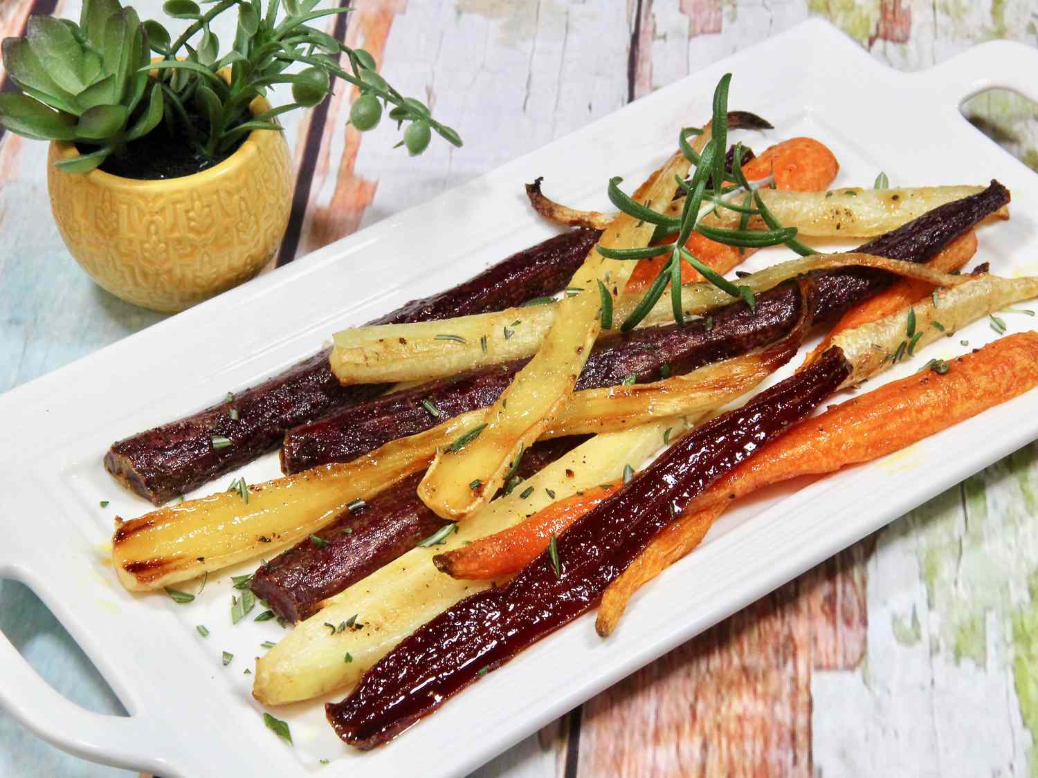 Add Some Color to Your Plate With Roasted Rainbow Carrots