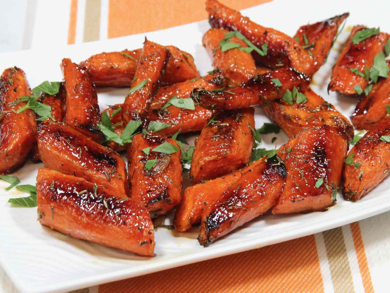 Honey Balsamic Roasted Carrots Recipe