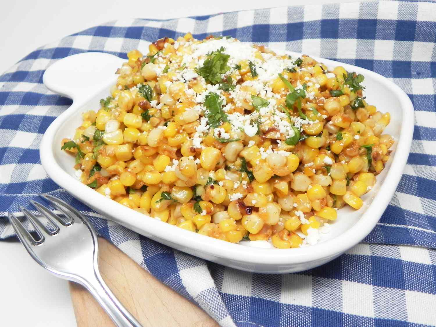 Skillet Elote (Mexican Street Corn) Recipe