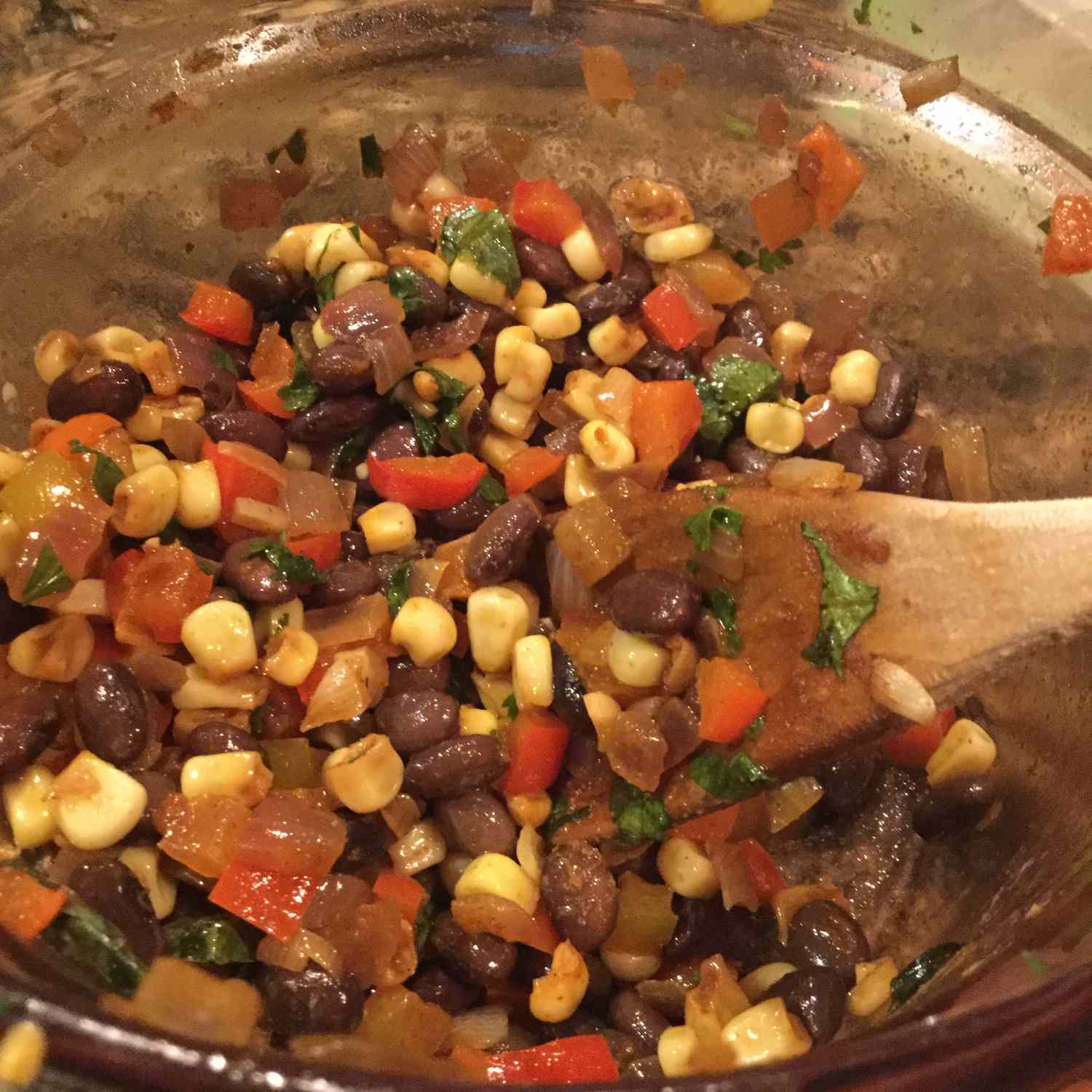 Southwestern Corn and Black Bean Skillet Recipe