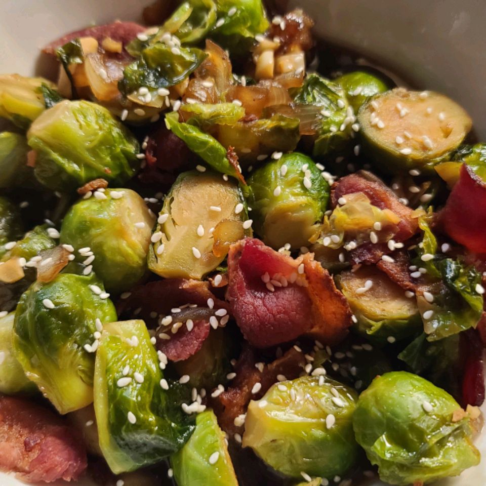 Honey Glazed Brussels Sprouts Recipe