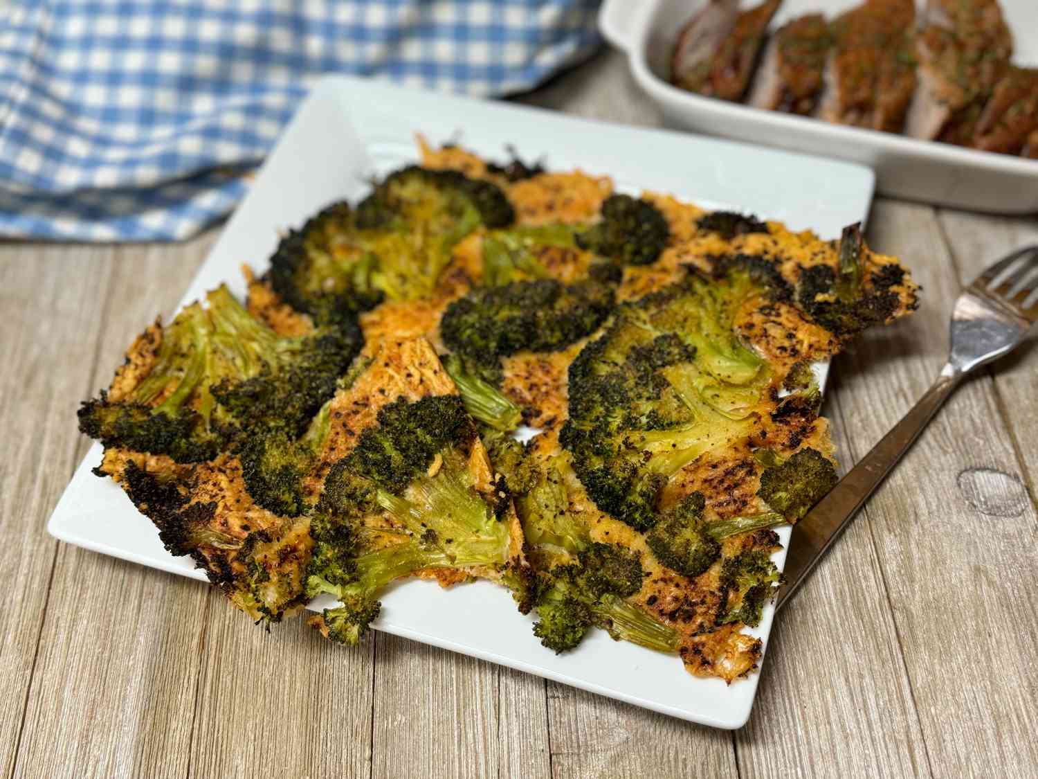 Smashed Broccoli with Cheese Recipe