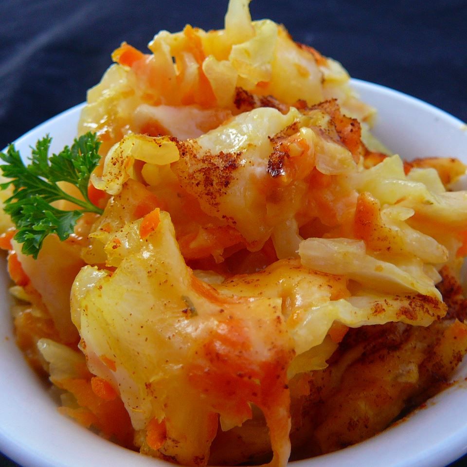 Cabbage-Carrot Casserole Recipe