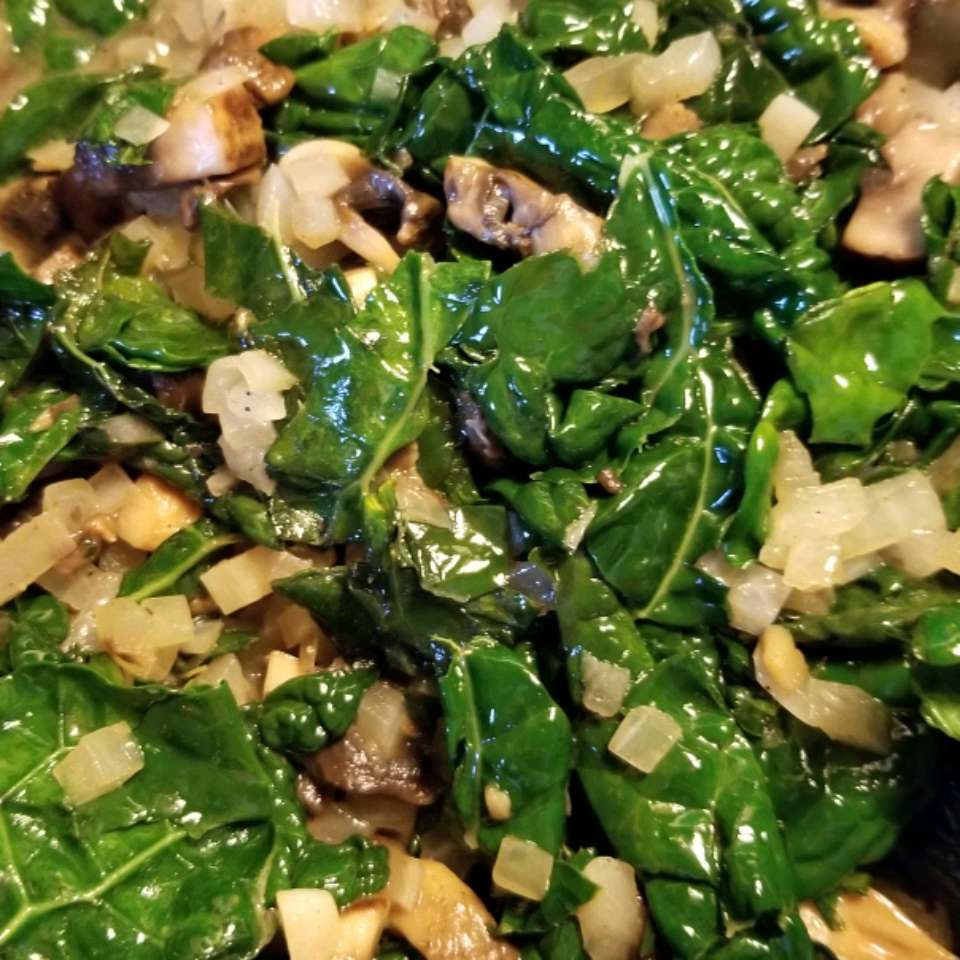 Kale and Mushroom Side Recipe