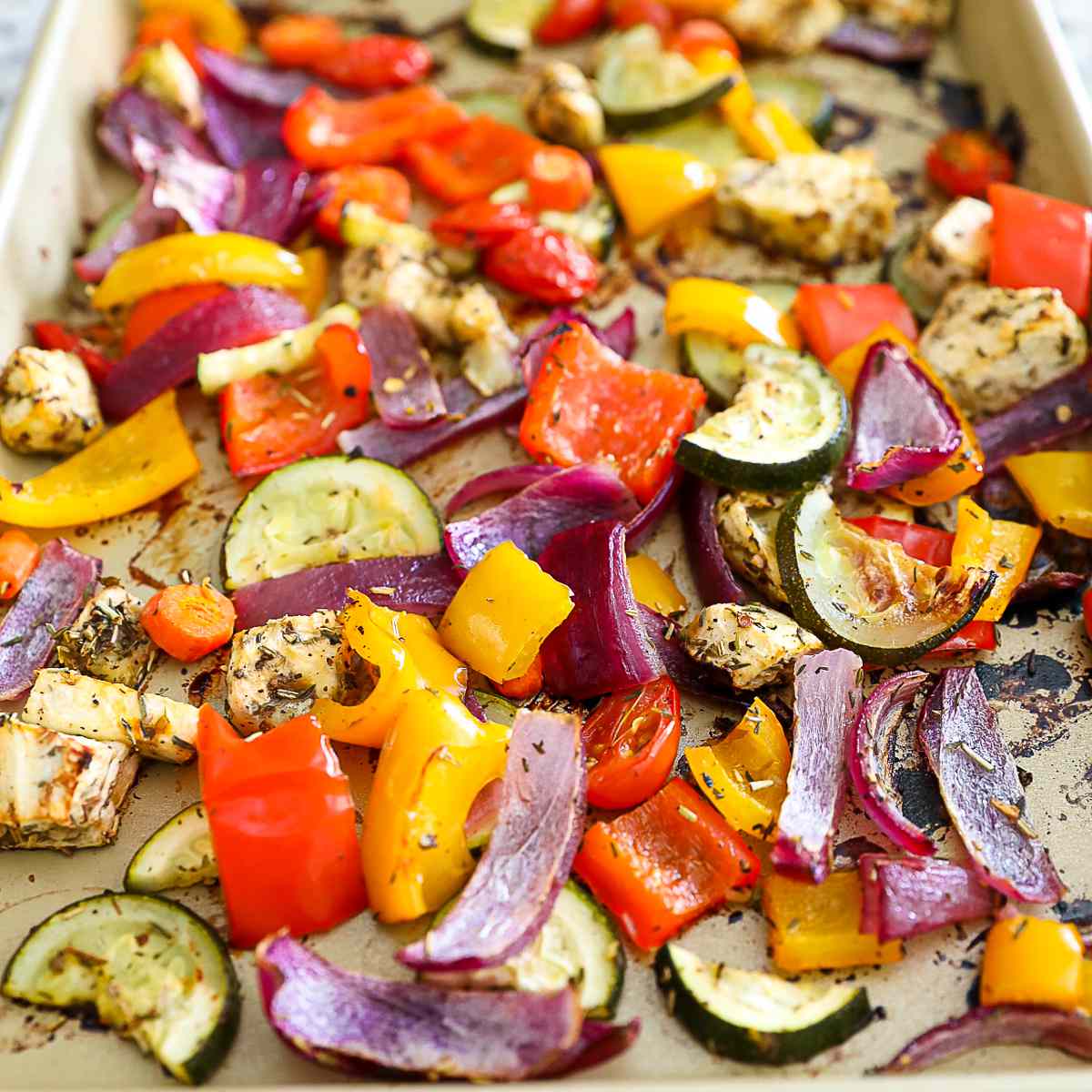 Sheet Pan Roasted Vegetables Recipe