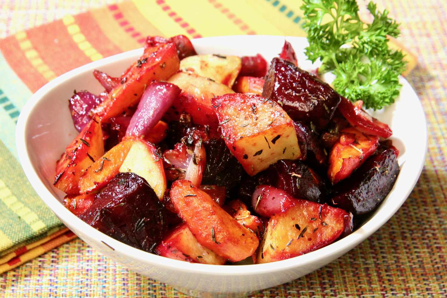 Savory Roasted Root Vegetables Recipe